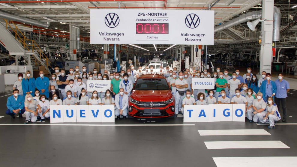 Volkswagen Navarra inicia la producción del nuevo Taigo para toda Europa
