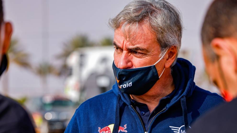 Sainz: No podemos estar satisfechos con esta primera parte del Dakar