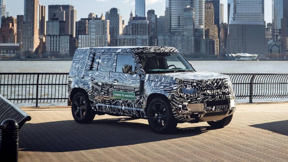 Primeras imágenes del nuevo Land Rover Defender 2020