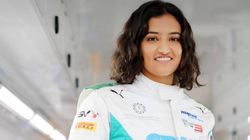 La piloto Reema Juffali, embajadora de la F1 en Arabia Saudí