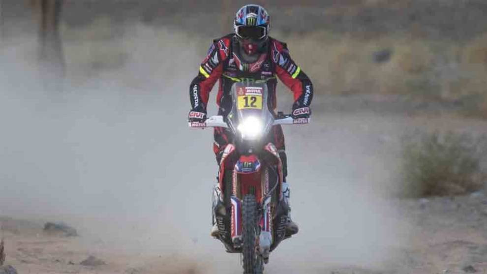Barreda, segundo en motos en la sexta etapa del Dakar 2020