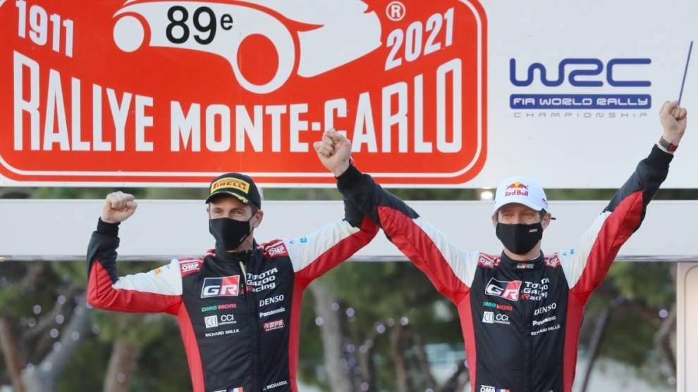 Ogier se corona por octava vez en el Rally de Montecarlo