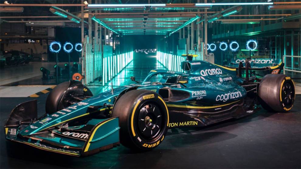 Aston Martin presenta el monoplaza para Stroll y Vettel