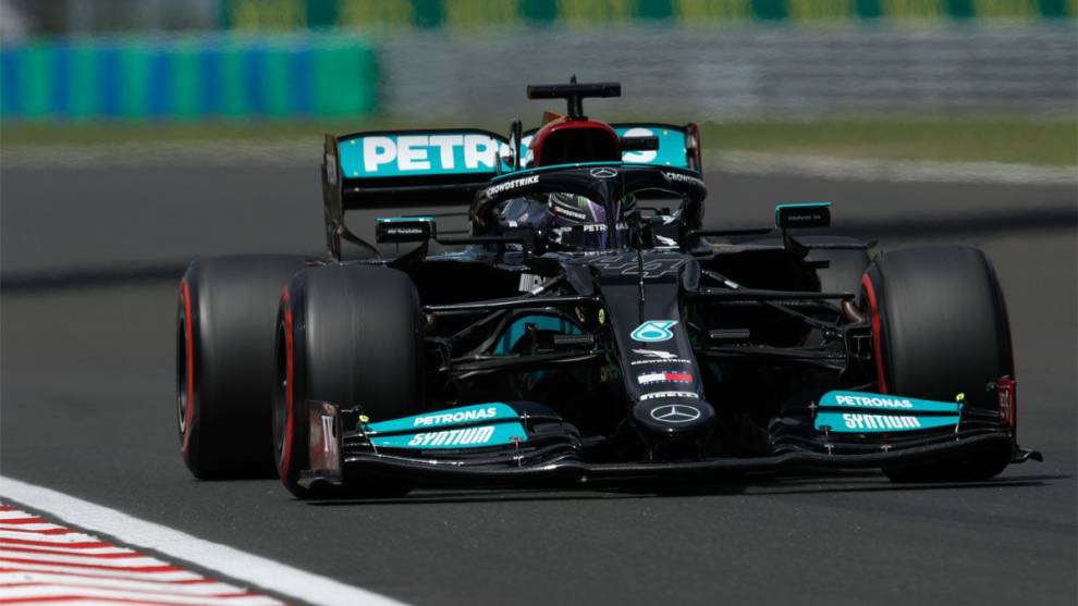 Hamilton empieza marcando territorio en el primer libre de Monza