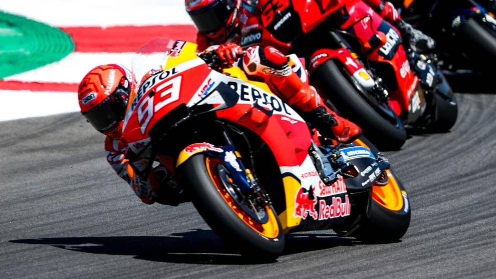 Márquez, contento de volver a sentirse piloto
