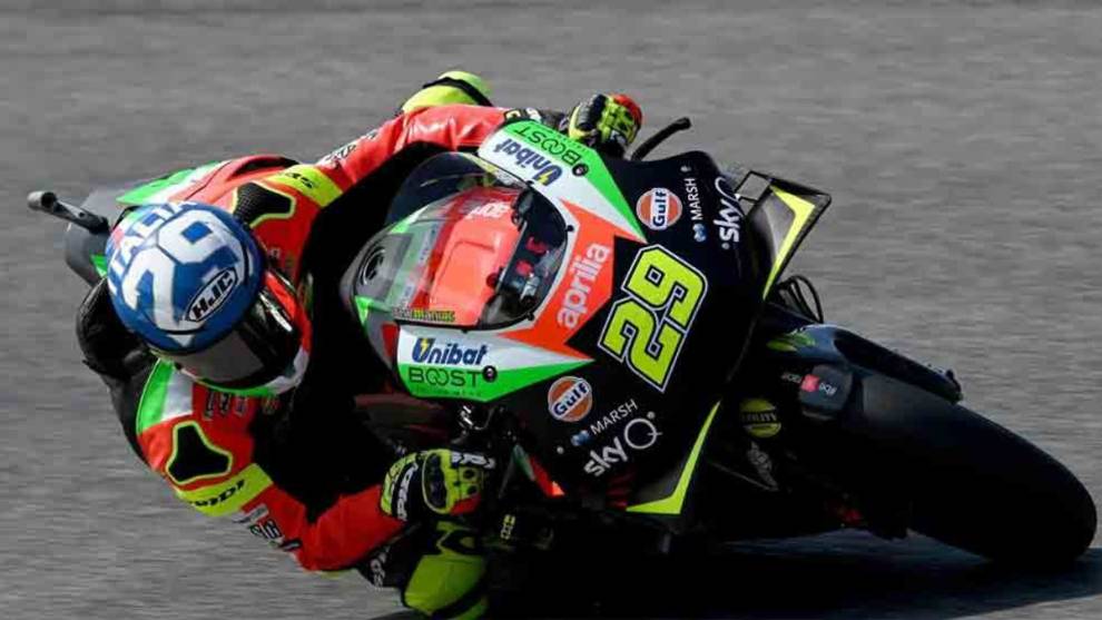 Aprilia ayudará a Iannone en su apelación contra la suspensión por dopaje