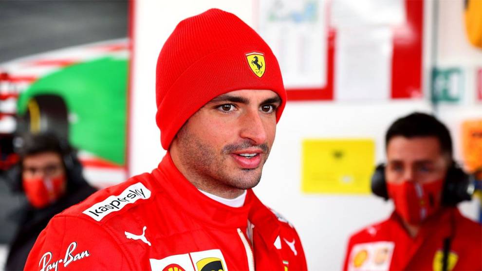 Carlos Sainz: Me emocioné cuando vi el Ferrari con mi número 55