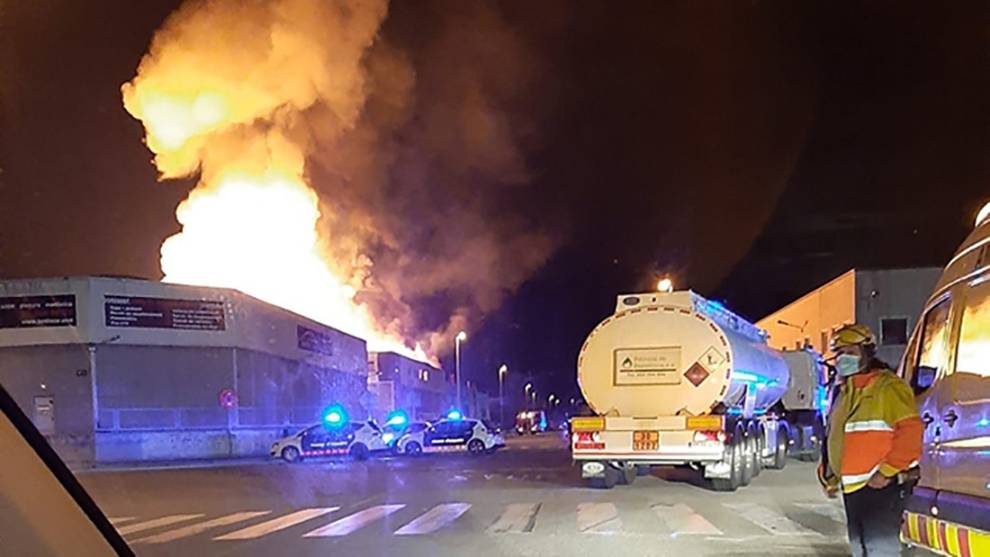 La planta de Silence en Molins de Rei, Barcelona, sufre un incendio