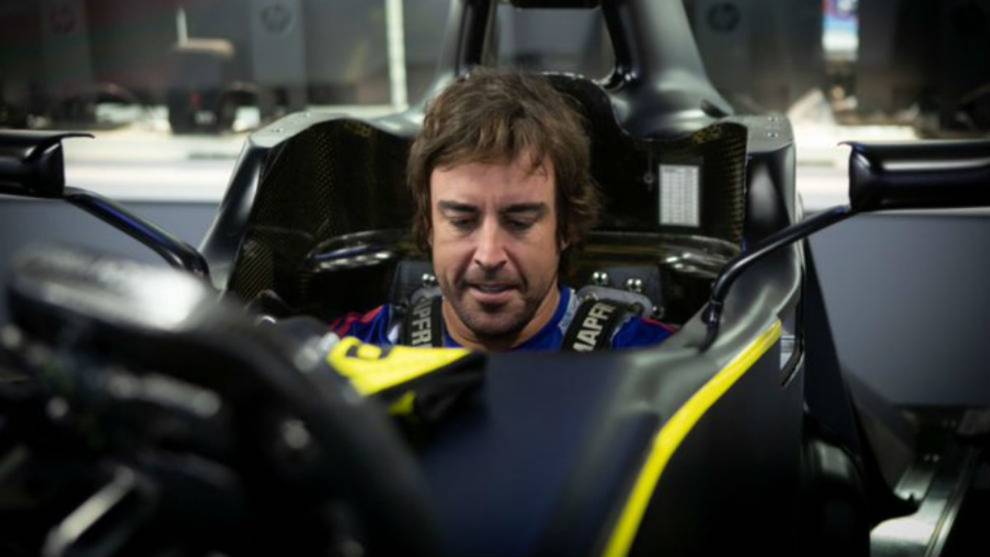 Alonso valora su vuelta a Renault como un nuevo comienzo