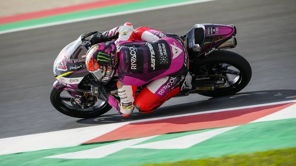 Mañana accidentada en Moto3 en Misano
