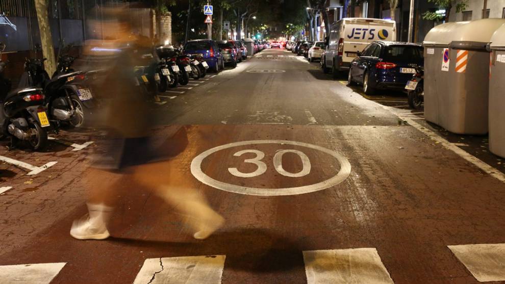 El 70% de las calles de España se limitan a 30 km/h
