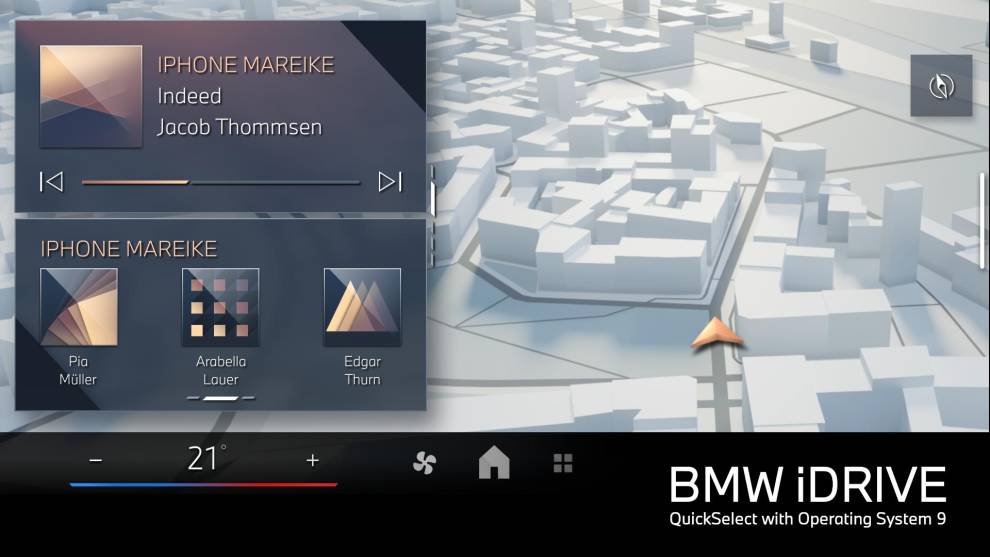 BMW se inspira en los móviles para su nuevo sistema iDrive