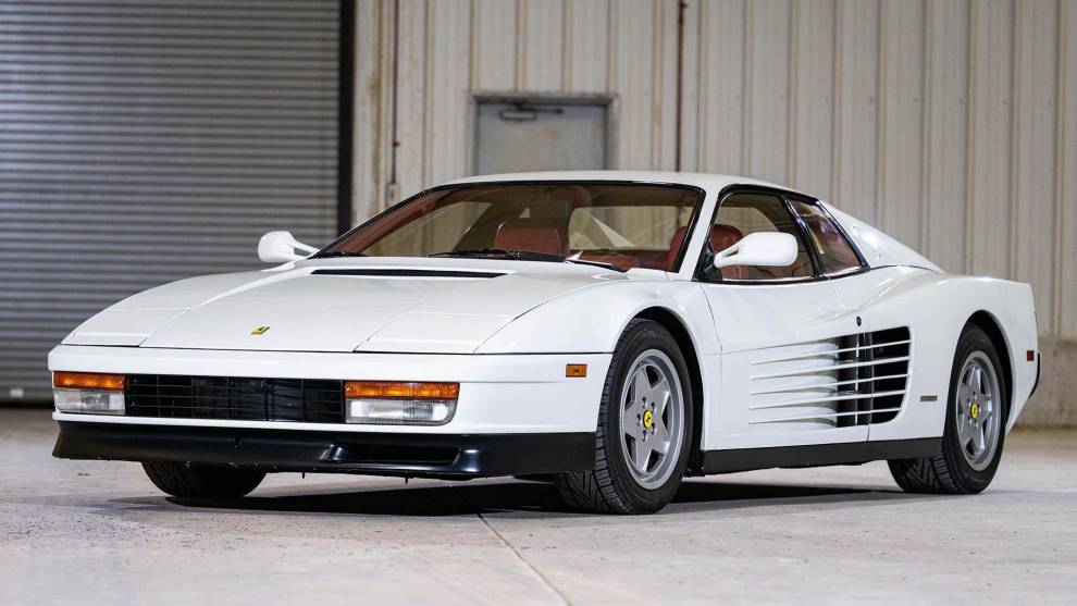 El Ferrari Testarossa marcó una época y es uno de los coches más míticos de la historia