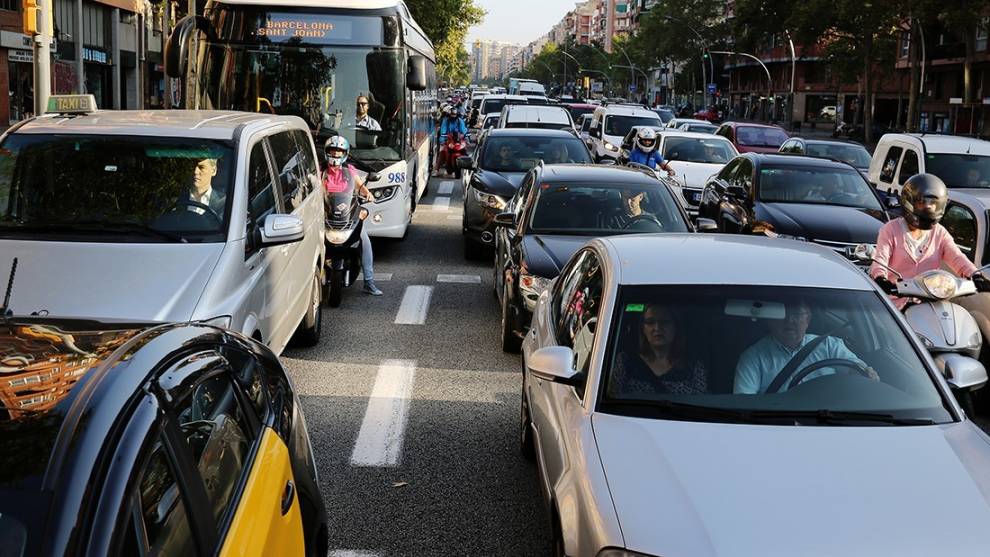 Barcelona fue en 2019 la ciudad con más congestión de España