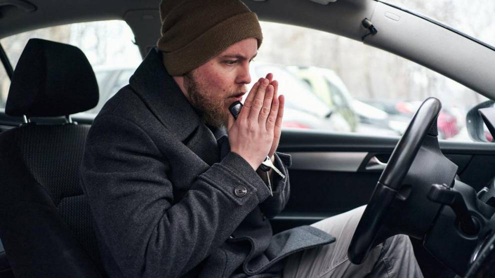 El frío en el interior del coche es una sensación desagradable