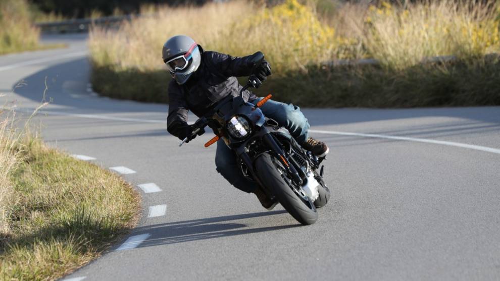 Al manillar de la nueva Harley-Davidson LiveWire