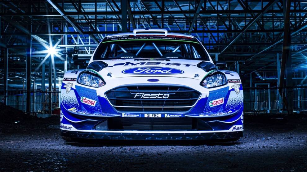 El Ford Fiesta WRC 2020 estrena un nuevo e impactante diseño