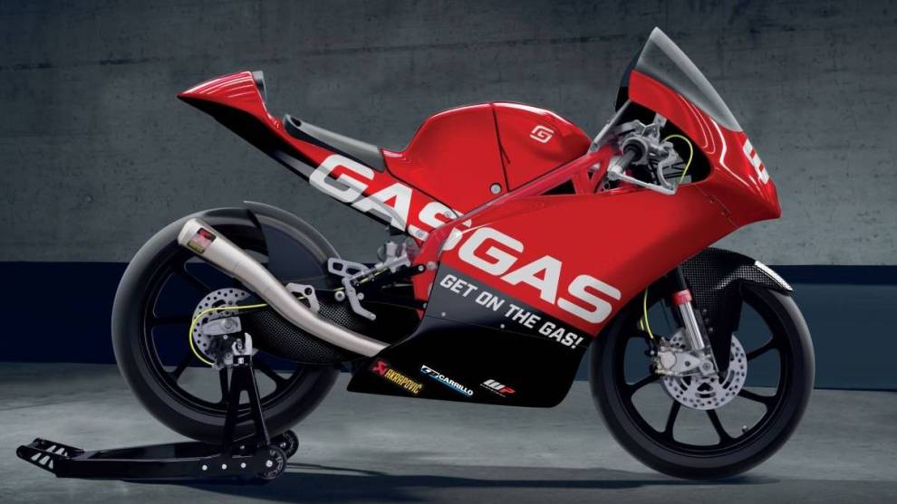 El equipo Aspar presenta los nuevos colores GasGas para el mundial de Moto3