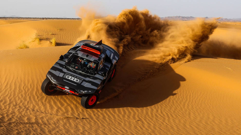 El reto más difícil de Audi es ganar el Dakar con un coche eléctrico