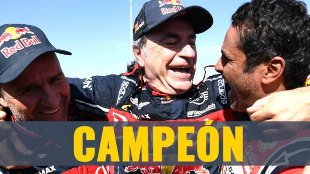 El 'súper palmarés' de Carlos Sainz