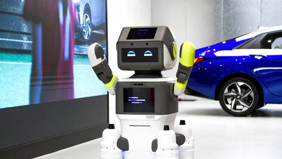 DAL-e, el nuevo robot humanoide de atención al cliente de Hyundai