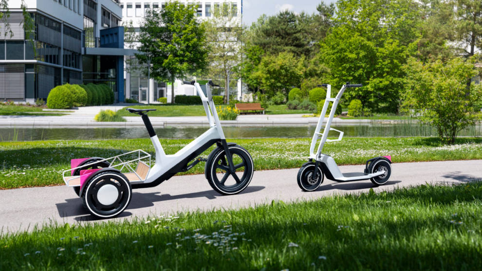 BMW presenta un nuevo patinete eléctrico y una innovadora bicicleta de carga
