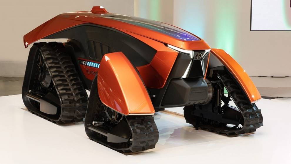 Kubota crea un tractor eléctrico, autónomo y con inteligencia artificial