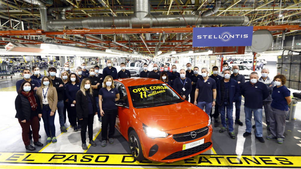 Figueruelas produce el Opel Corsa 11 millones