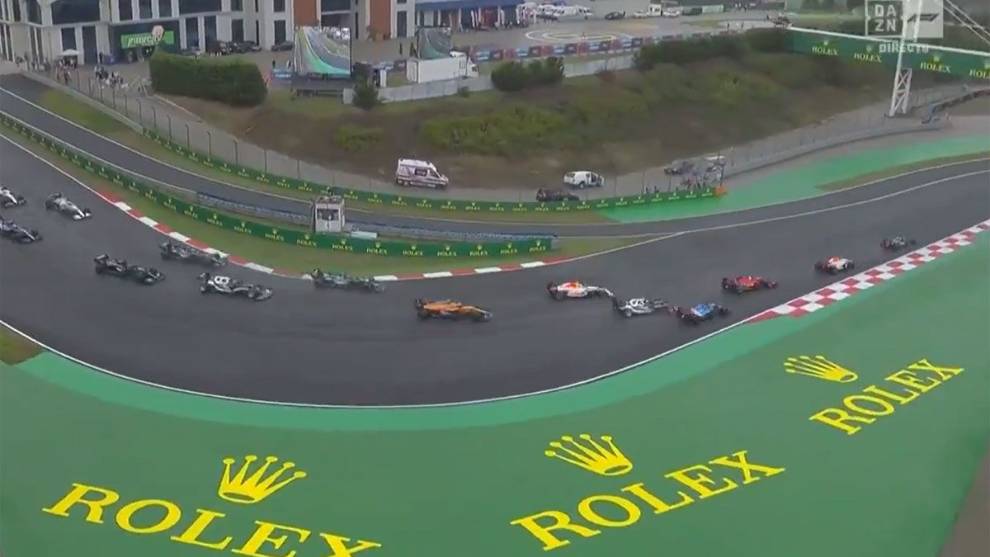 Así ha sido el incidente que ha arruinado la carrera de Alonso