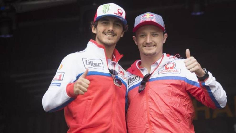 Ducati, con Bagnaia y Miller, primera presentación de MotoGP en 2021