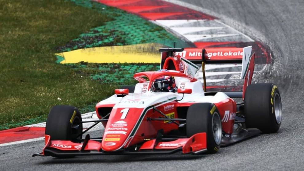 Dennis Hauger gana la primera carrera de Fórmula 3 en Austria