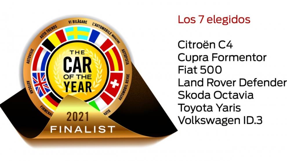 Desvelados los finalistas del Car Of The Year 2021