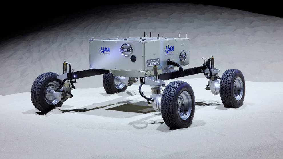 Así es el prototipo de vehículo lunar de Nissan y JAXA