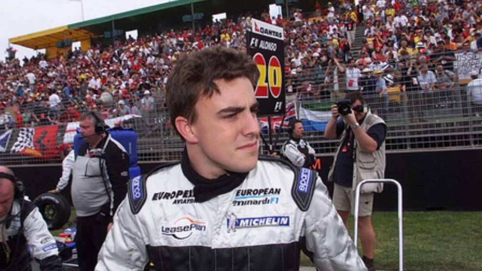 20 años del estreno de Alonso en la F1