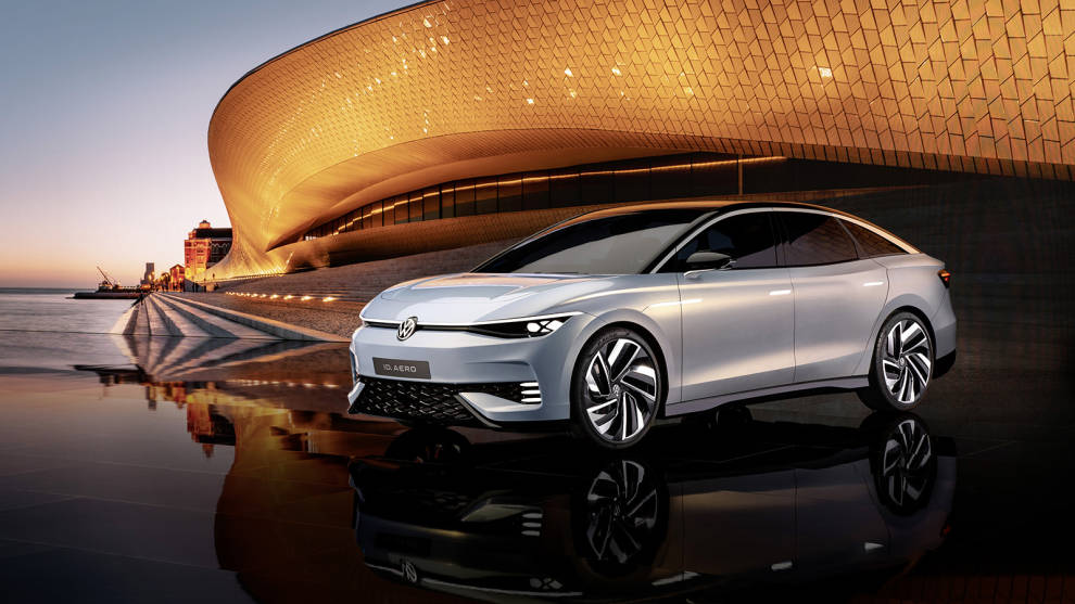 Volkswagen presenta su primera berlina 100% eléctrica, el ID. Aero
