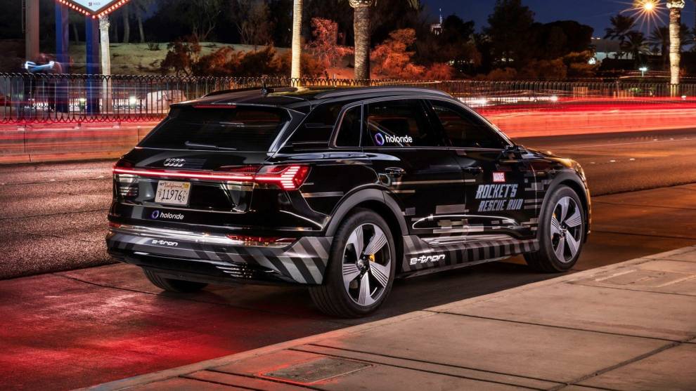 Audi transforma el e-tron en una plataforma de realidad virtual en el CES 2019