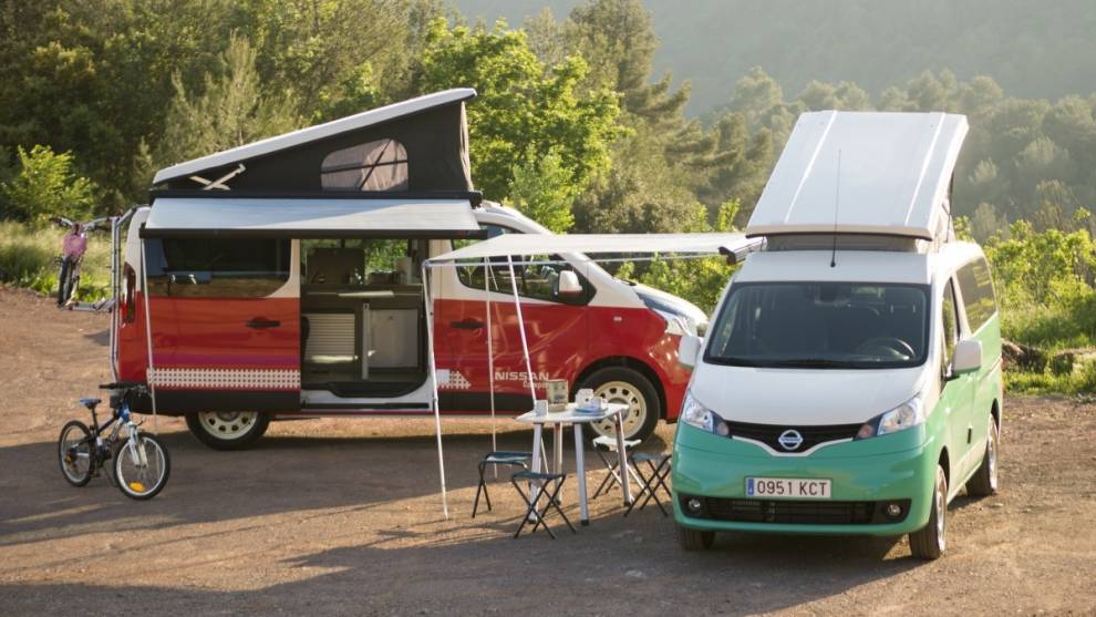 Nissan Camper, la furgoneta perfecta para viajar en verano y sentirte como en casa
