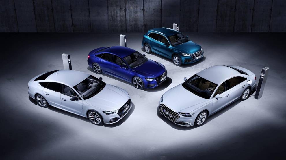 Audi presenta las variantes híbridas de sus modelos Q5, A6, A7 y A8 en Ginebra