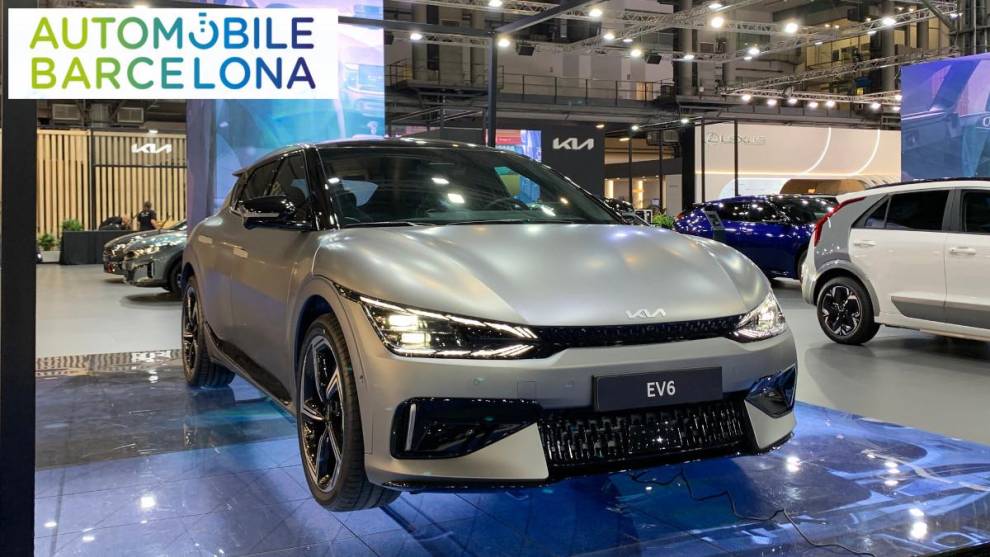 El nuevo Kia EV6 GT en el Salón del Automóvil de Barcelona 2023