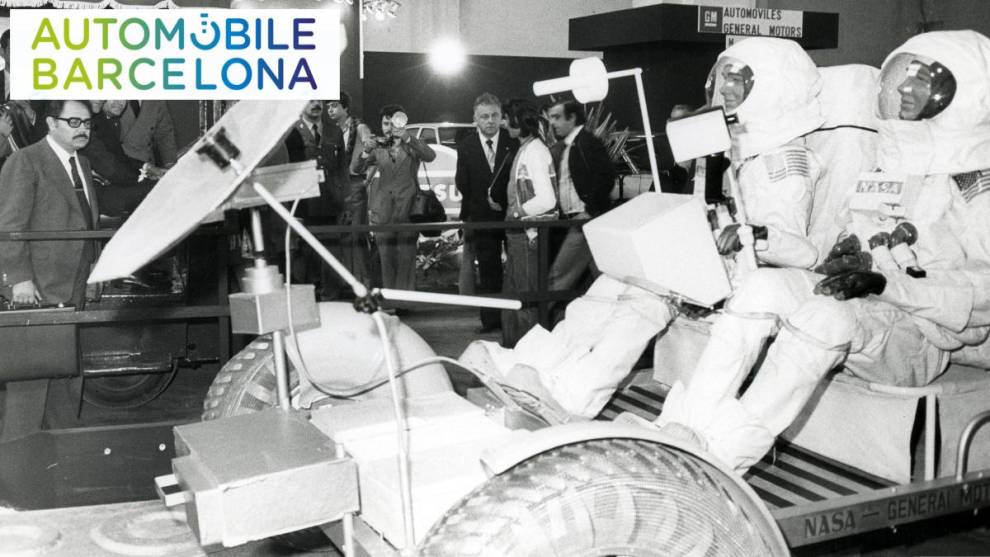 El primer coche que rodó por la Luna aterrizó en el Salón de Barcelona