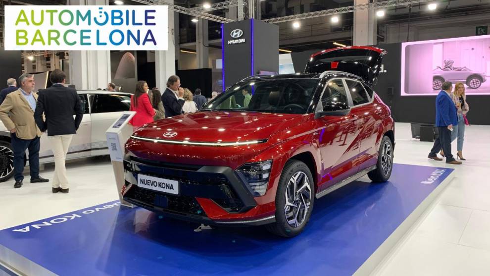 El nuevo Hyundai Kona en el Salón del Automóvil de Barcelona 2023