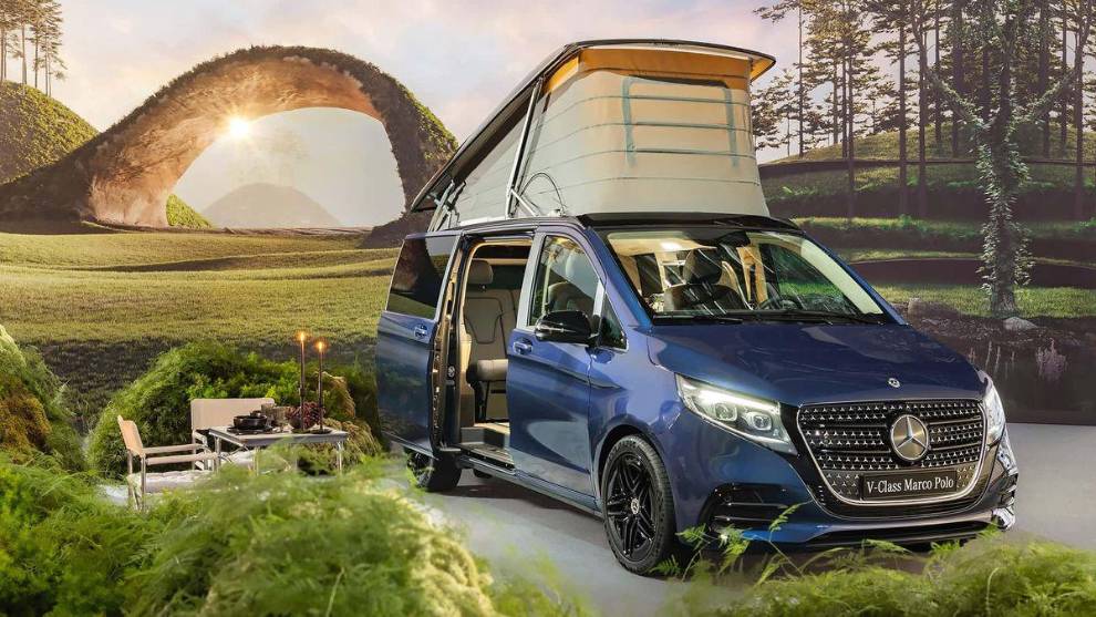 Mercedes-Benz Marco Polo 2024: dosis extra de digitalización para tus acampadas