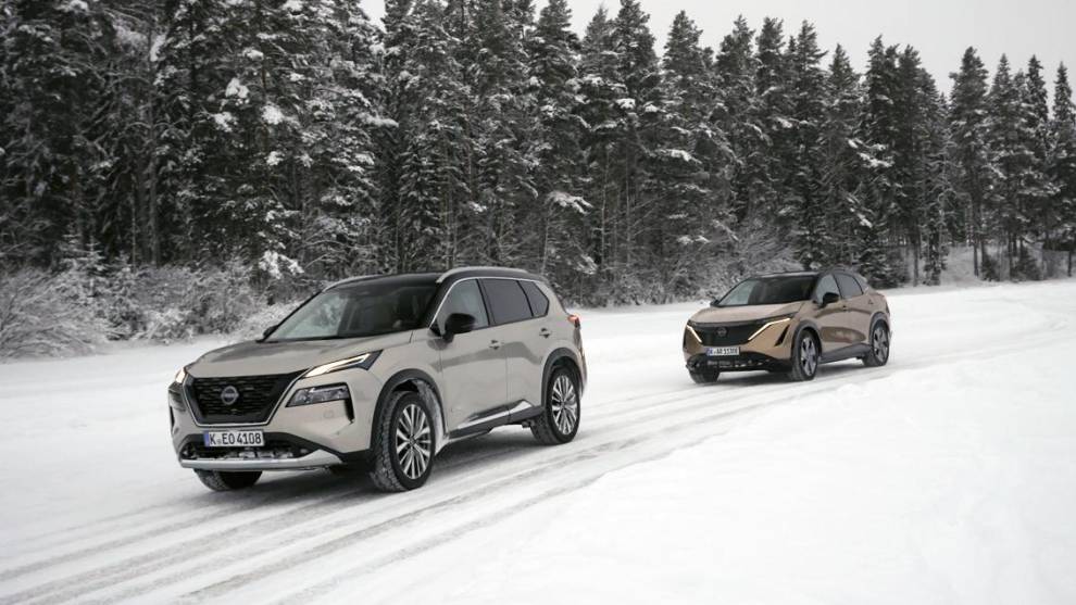 Nissan e-4orce, tracción y seguridad total sobre nieve