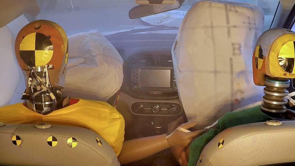 Hyundai desarrolla el primer sistema de airbag de colisión múltiple