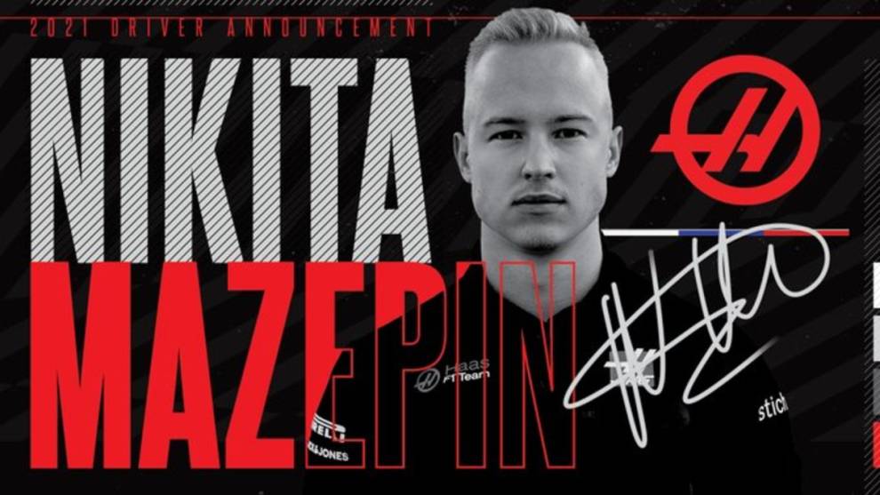Haas confirma a Nikita Mazepin para 2021