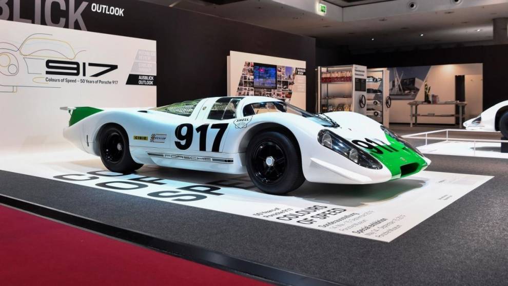 Porsche restaura al mítico 917 para conmemorar su 50 aniversario