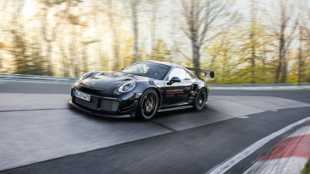 El Porsche 911 GT2 RS establece un nuevo récord en el circuito de Nürburgring