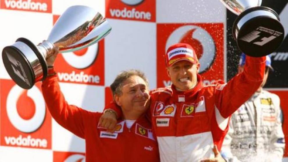 Jean Todt: Veo la televisión con Schumacher