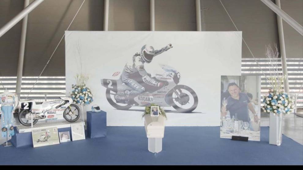La emotiva despedida a Fausto Gresini