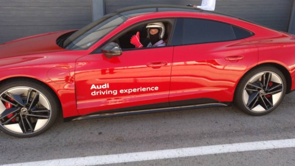 Rodamos en circuito con el Audi RS e-tron GT